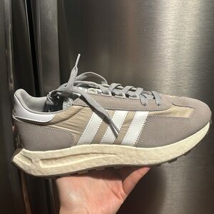 Adidas Retropy E5 Solid Grey White Q47101 Shoe Sneaker Trainer NWT
